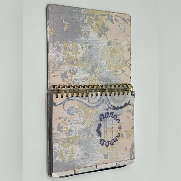Journal notebook organizer Binder goals to do spiral notebook binder floral - Picture 3 of 11